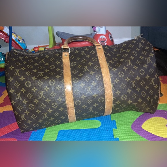 Vintage Louis Vuitton Monogram Large Duffle Bag 1980’s - Picture 3 of 8